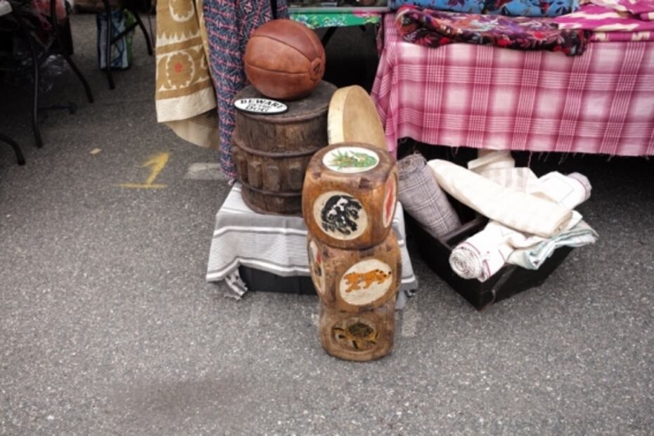 Mercado de Pulgas de Santa Mónica, California