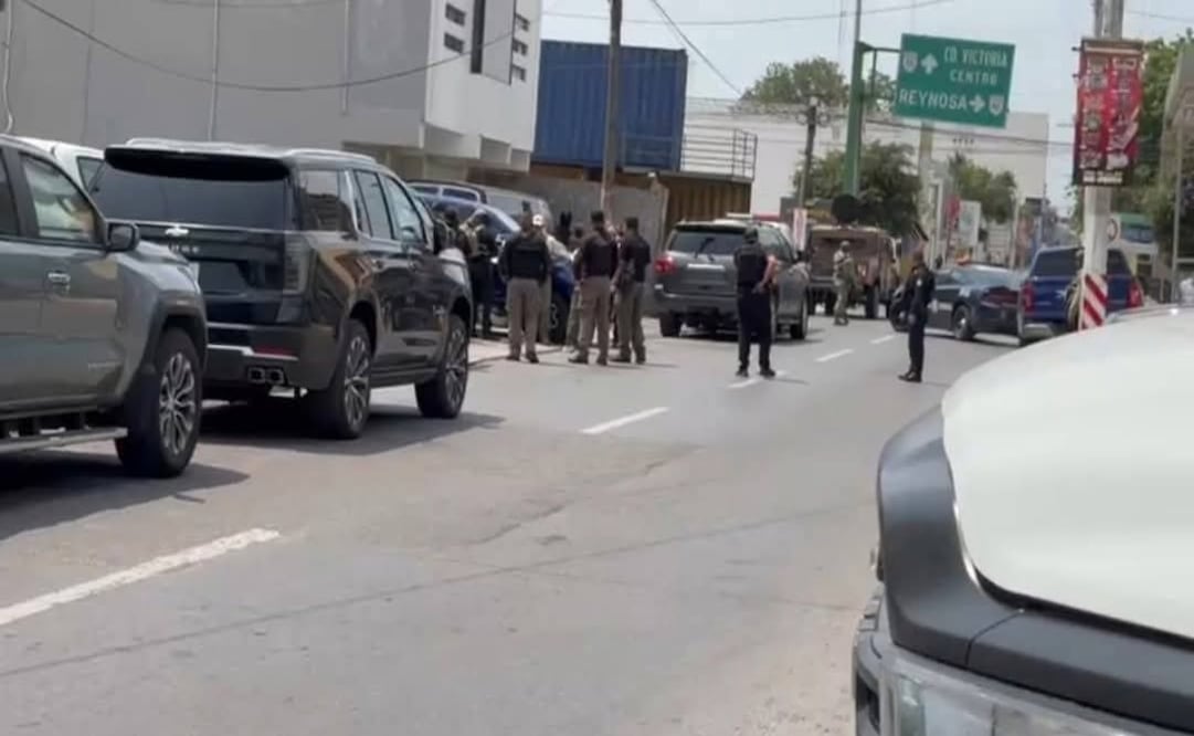 Refuerzan seguridad en Matamoros tras ataque armado. Foto: Especial