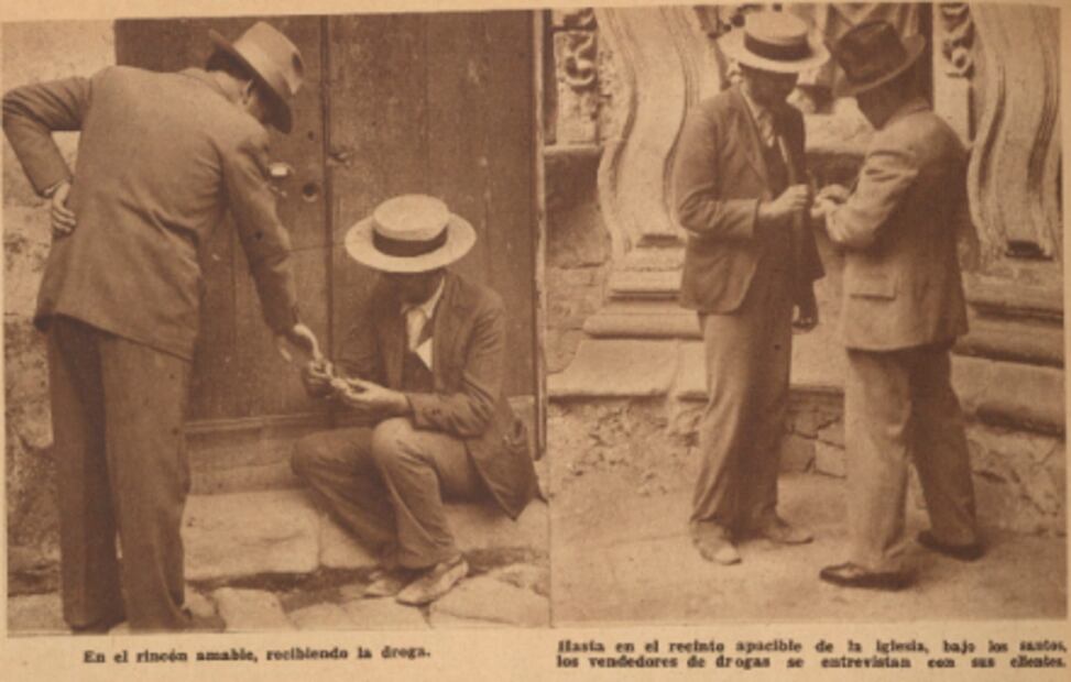 Los drogadictos de los años 30 y los de hoy