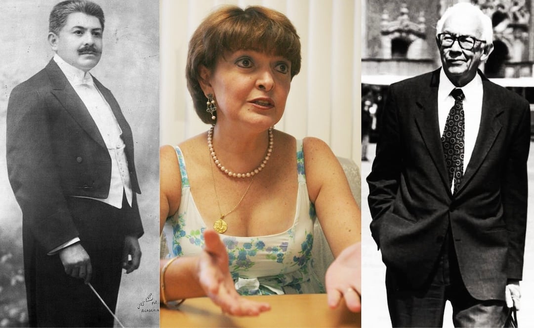 (Izq a der) El compositor Julián Carrillo, la doctora Tessy López y el ingeniero Heberto Castillo, cada uno con importantes aportaciones al saber mexicano. “Miles de innovaciones se generan cada año en nuestro país, no obstante, debido a la falta de apoyo e interés de las autoridades, muchos de los inventores mexicanos prefieren cesar en su empeño o irse a otro país”, se leyó en EL UNIVERSAL en febrero de 2001. Fotos: ESPECIAL/Jorge Ríos/ESPECIAL.