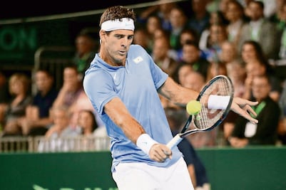 Del Potro deja sin aire a Murray