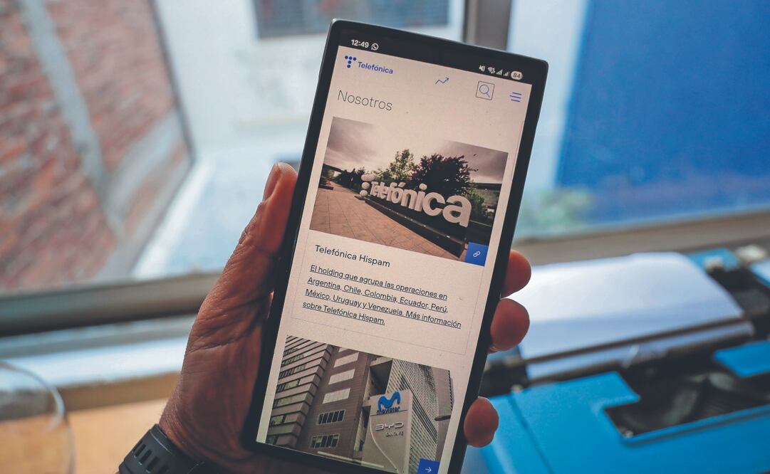La retirada de Telefónica de México comenzó en 2019, con el desprendimiento de infraestructura y la devolución de espectro. Foto: de Isaac Esquivel. EFE