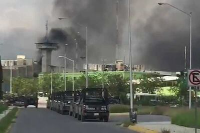 Reportan disturbios en penal de Cadereyta; hay un muerto