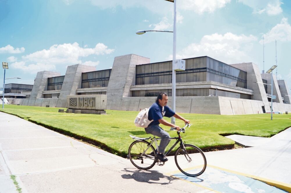 El Inegi construyó su edificio principal en 7.5 de las 45 hectáreas que le fueron donadas en Aguascalientes. Foto: ARCHIVO EL UNIVERSAL