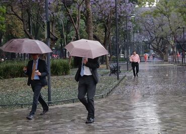 Reportan caída de granizo en tres delegaciones de la CDMX