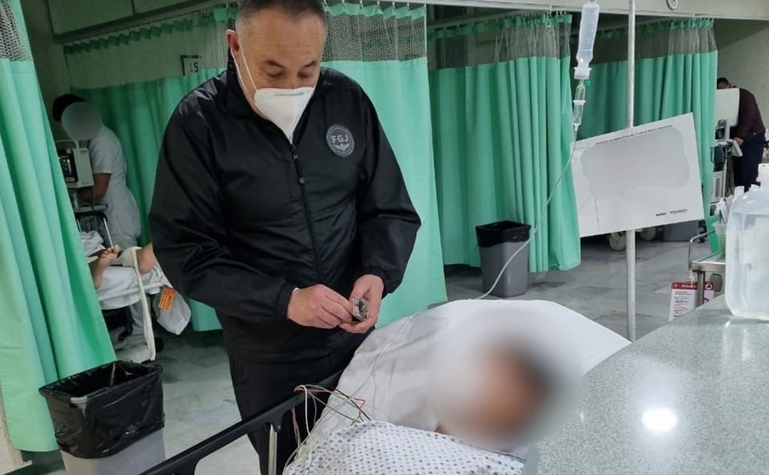 Escolta del Fiscal del Edomex, herido durante ataque. @FiscaliaEdomex