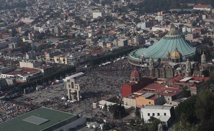 Policía Federal apoya en vigilancia a la Basílica de Guadalupe