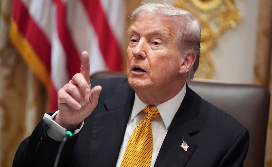 El presidente Donald Trump, el viernes 7 de noviembre de 2025, en Washington. (AP Foto/Evan Vucci)