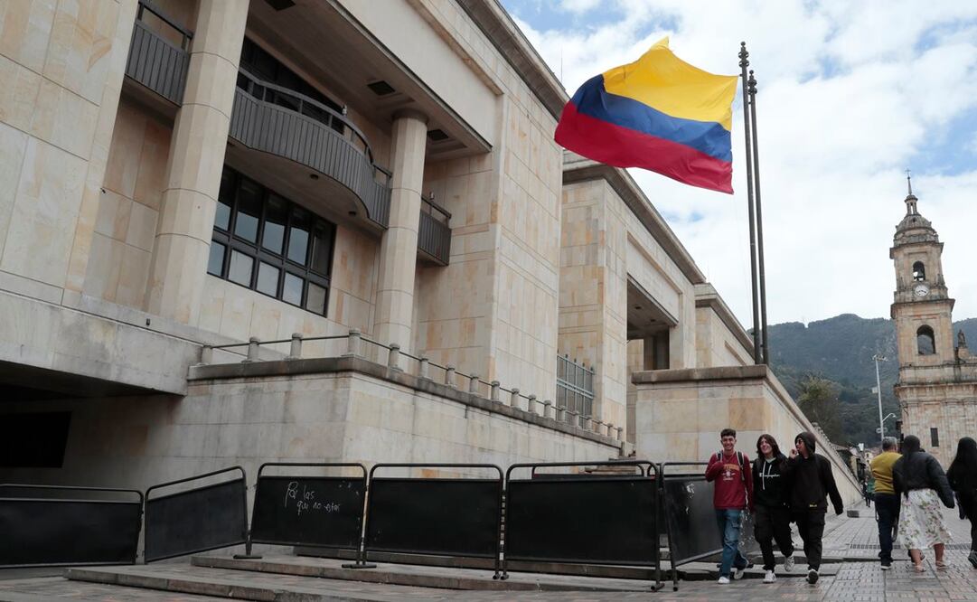 Aumentan la seguridad en el Palacio de Justicia de Colombia. Foto: EFE