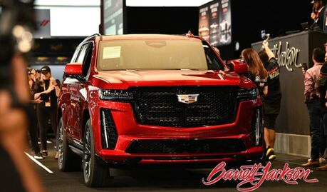 Primera Cadillac Escalade-V es subastada por medio millón de dólares