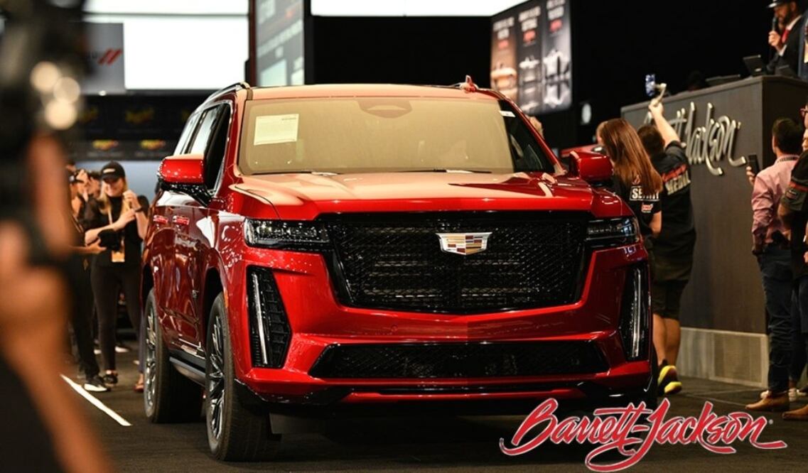 Primera Cadillac Escalade-V es subastada por medio millón de dólares
