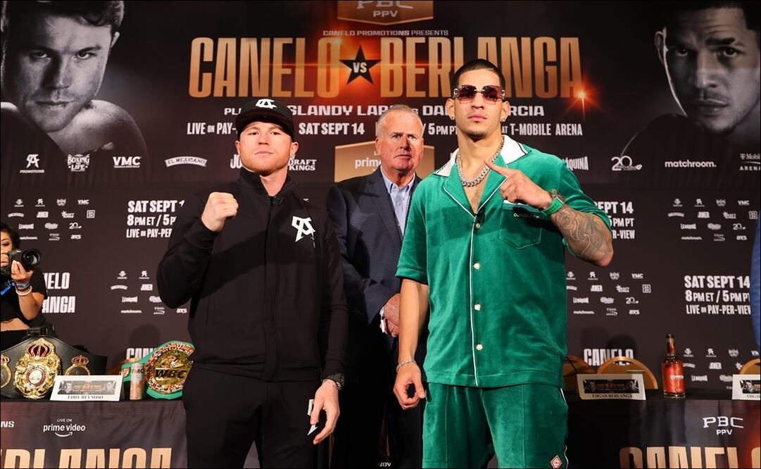 Canelo Álvarez, a mostrar que es el mejor y Berlanga que es capaz de ser una leyenda - Foto: Cortesía Premier Boxing Champions