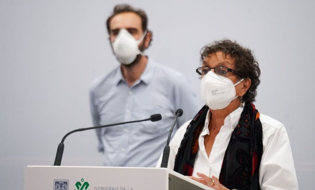 Myriam Urzúa, secretaria de Gestión Integral de Riesgos y Protección Civil de la CDMX, señaló que la tarde de este domingo concluyeron los trabajos de remoción de la estructura colapsada. Foto: Especial