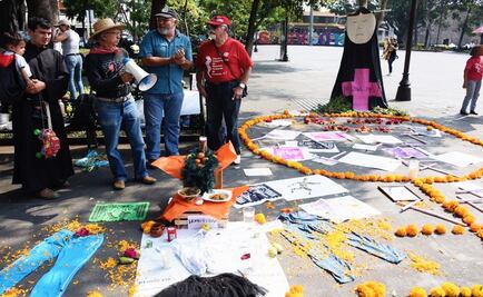 Arman altares para condenar feminicidios en Morelos