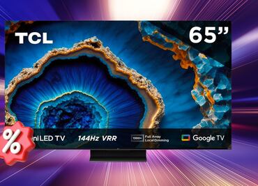 Pantalla TCL QD-MiniLED de 65" con 38% de descuento y 15 MSI en Amazon México