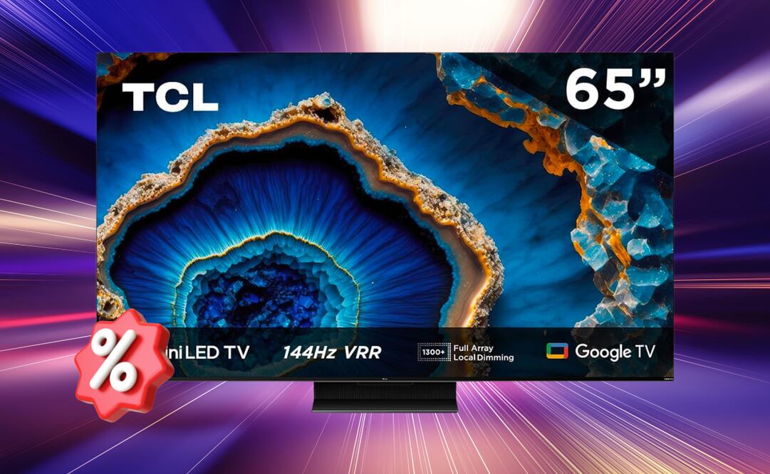 ¿Vale la pena aprovechar la oferta en la pantalla TCL QD-MiniLED de 65 pulgadas? Revisamos sus características para determinar si es una buena opción o no. | FOTO: AMAZON