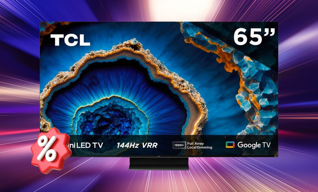 ¿Vale la pena aprovechar la oferta en la pantalla TCL QD-MiniLED de 65 pulgadas? Revisamos sus características para determinar si es una buena opción o no. | FOTO: AMAZON