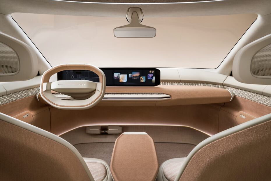 Son los nuevos autos concepto totalmente eléctricos de KIA.