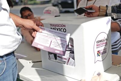 Cierran casillas en último día de consulta por el NAIM