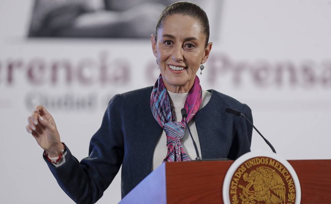 Conferencia mañanera de Claudia Sheinbaum del 23 de octubre. Foto: Isaac Esquivel|EFE