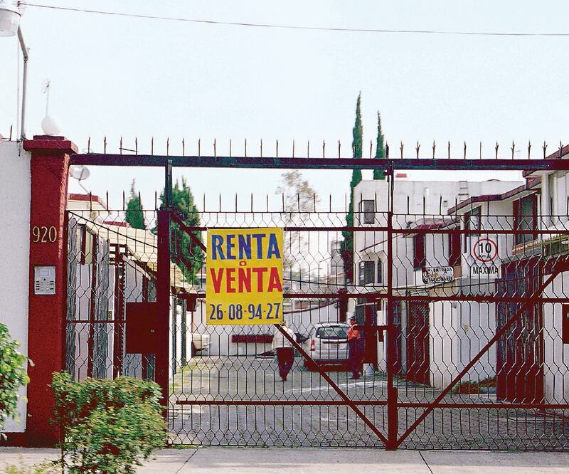 En México, una de cada cinco familias renta el lugar que habita. ARCHIVO EL UNIVERSAL