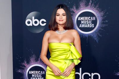 El vestido de Selena Gomez con el que impactó en los AMAs 2019