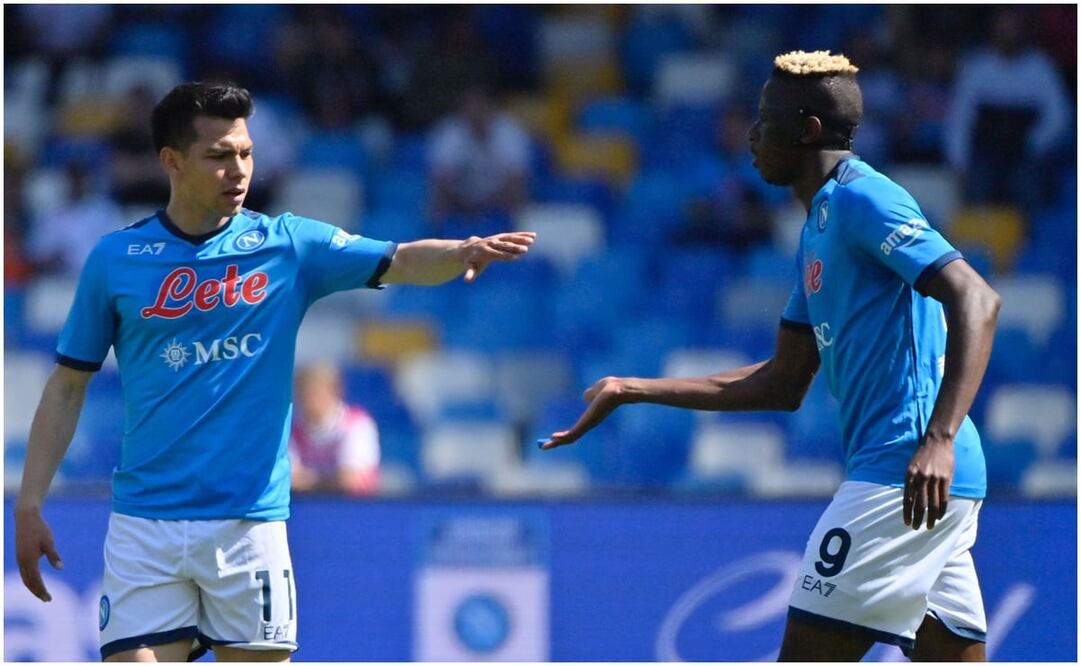 VIDEO: Chucky Lozano anota en la goleada del Napoli al Sassuolo / FOTO: AFP