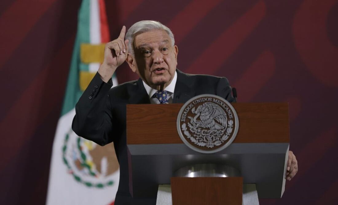 "Lo que tienen que explicar es por qué ganan 700 mil pesos mensuales, eso es lo único que tiene que hacer”, señaló el Presidente. Foto: Fernanda Rojas /El Universal