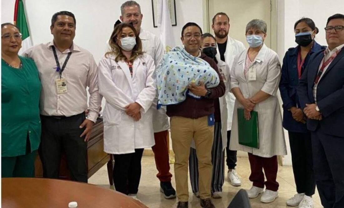 Dulha Utrera, la abuela del bebé abandonado en Tultitlán, podrá visitarlo el lunes 5 de mayo en el centro de asistencia social infantil “Mónica Pretelini" (03/05/2025). Foto: Especial