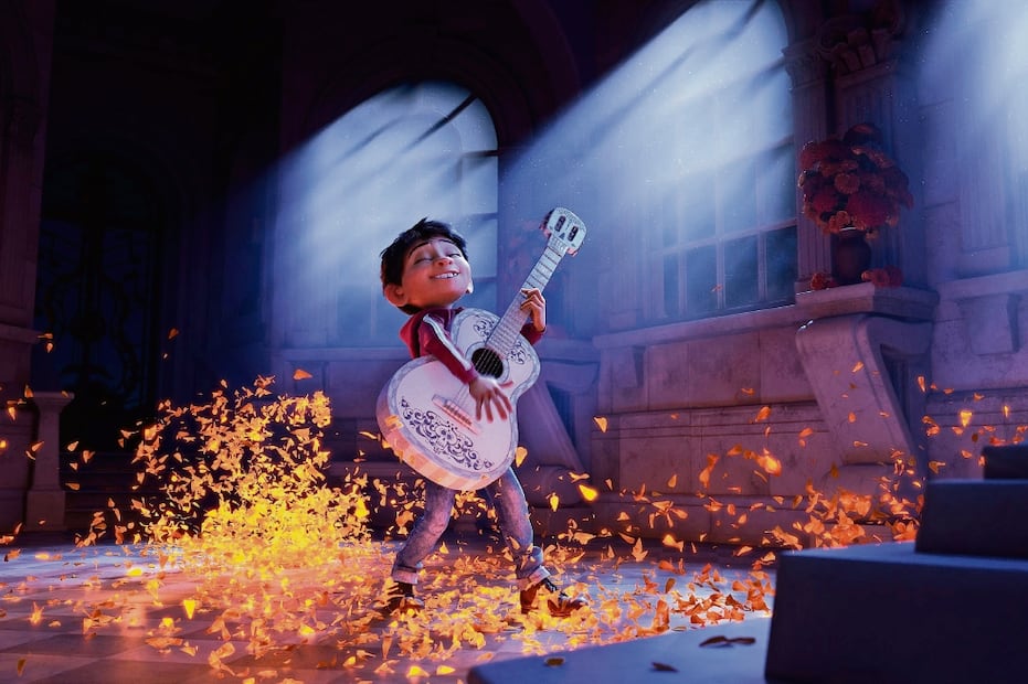Miguel, protagonista de la película "Coco".