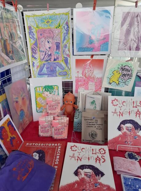 "Todo-mundo art book fair" es una feria de libros de arte que forma parte del circuito de las colonias Centro-Juárez.
Foto: EL UNIVERSAL / Frida Juárez