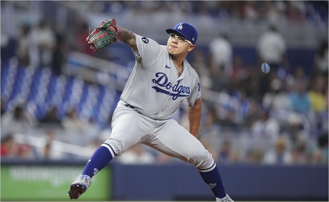 Julio Urías sumó una victoria más a su registro / FOTO: AFP