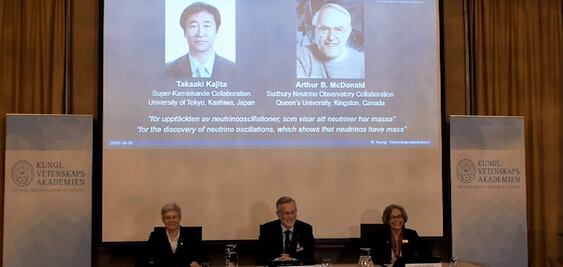 Japonés y canadiense ganan el Nobel de Física