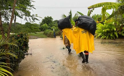 Lluvias intensas en Chiapas dejan una persona fallecida y daños por inundaciones