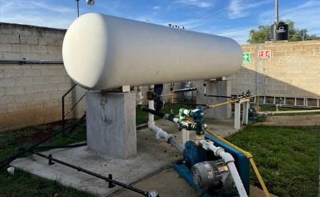 Aseguran gasera, equipo y combustible en Nicolás Romero. Foto: Especial 