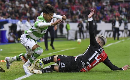 Atlas salva el partido y rescata el empate ante Santos en el Jalisco