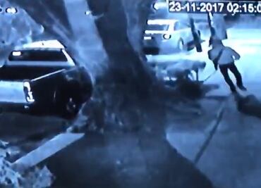 Video. En 15 segundos, roba espejos de camioneta en la Del Valle