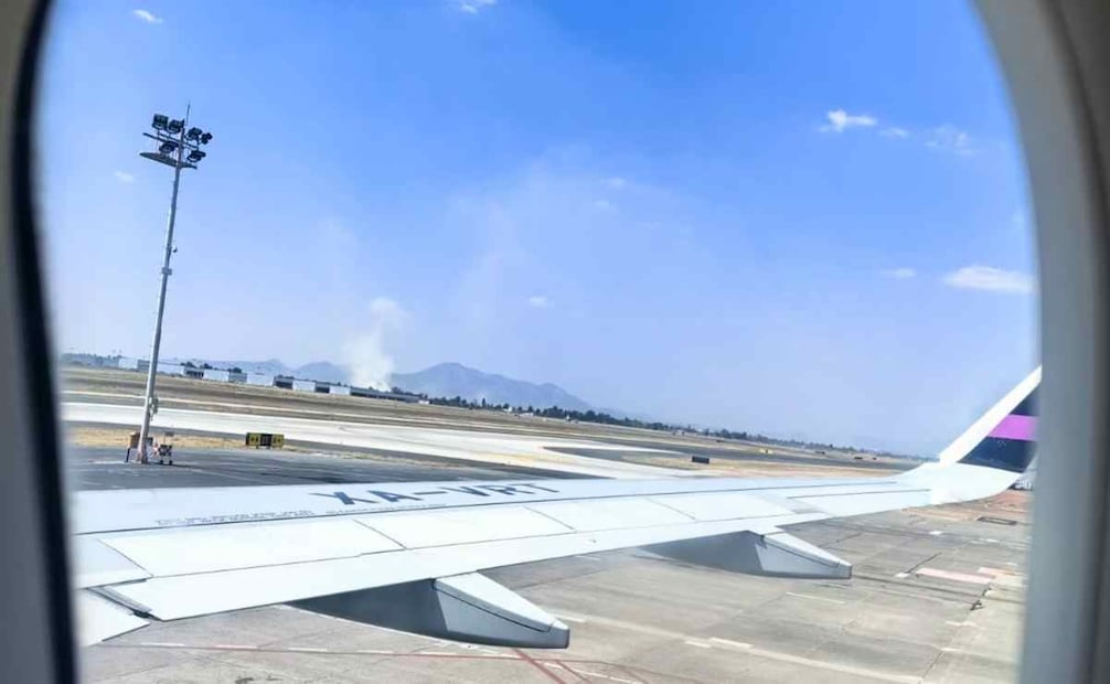 Aeropuerto Internacional de Guadalajara tras muerte de "El Mencho" / Foto: Cortesía Merani Cejas