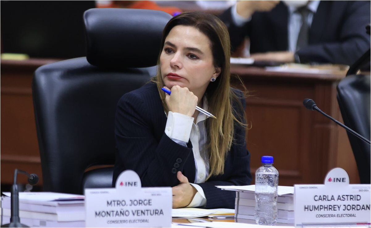 Carla Astrid Humphrey, Consejera del INE. Foto: Fernanda Rojas/EL UNIVERSAL