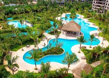 Mexico, where nannies aren't allowed into the pool