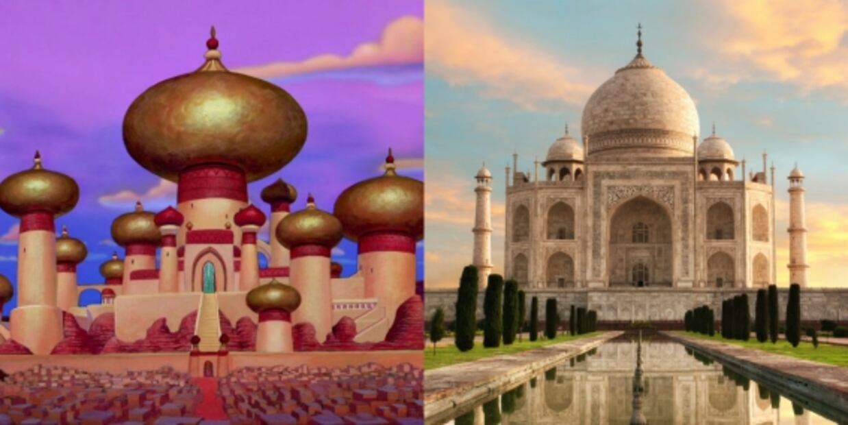 Lugares reales que inspiraron películas de Disney y Pixar