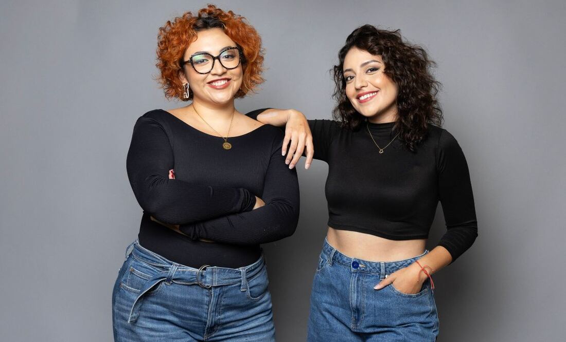 Bárbara Malacara y Verónica Monti se unieron para crear "Las Damitas Histeria" Foto: Cortesía Damitas de la Histeria