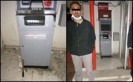 Detienen a exsecretario municipal de Hidalgo; intentaba robar un cajero automático