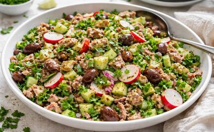Cómo hacer ensalada de atún para comer esta Cuaresma