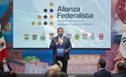 Gobernadores federalistas y el PAN desean pronta recuperación a Diego Sinhue