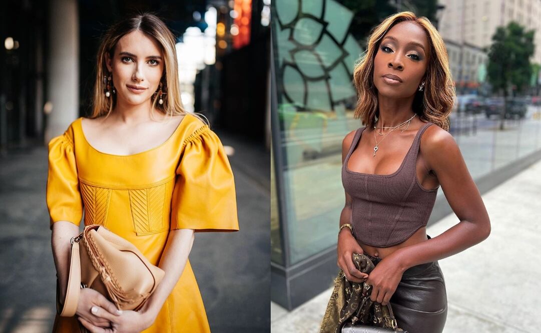 Emma Roberts y Angelica Ross compartieron créditos en "American Horror Story".
Fotos: Instagram