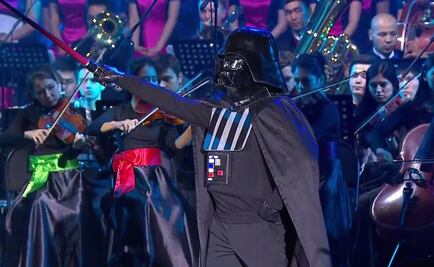 Darth Vader dirige orquesta y se hace viral