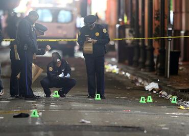 Tiroteo deja un muerto y 9 heridos en Nueva Orleans