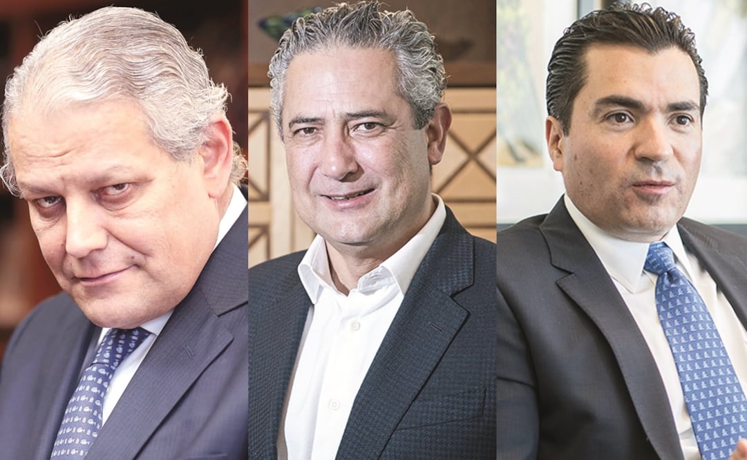 LUIS ROBLES MIAJA, ERNESTO TORRES CANTÚ, EDUARDO OSUNA. (Archivo. EL UNIVERSAL)