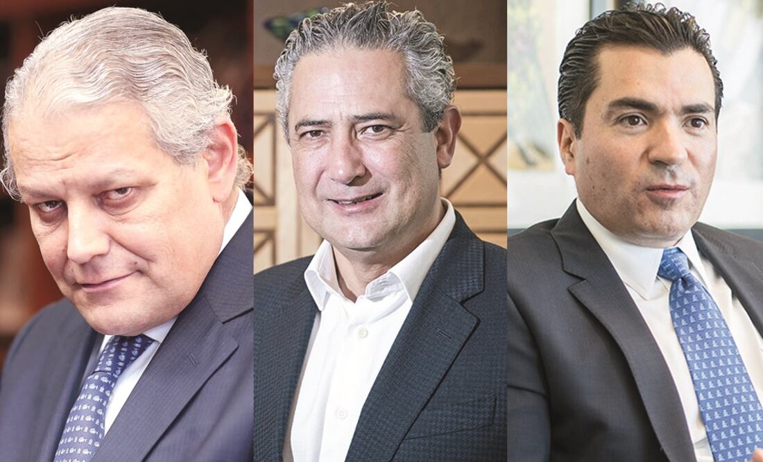 LUIS ROBLES MIAJA, ERNESTO TORRES CANTÚ, EDUARDO OSUNA. (Archivo. EL UNIVERSAL)